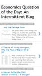 Mobile Screenshot of economicsquestionoftheday.blogspot.com