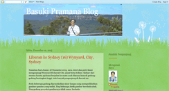 Desktop Screenshot of basukipramana.blogspot.com