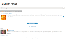 Tablet Screenshot of nanisdediosi.blogspot.com