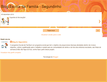 Tablet Screenshot of escoladafamilia-segundinho.blogspot.com