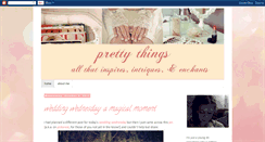 Desktop Screenshot of faveprettythings.blogspot.com