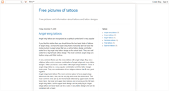 Desktop Screenshot of free-pictures-of-tattoos.blogspot.com