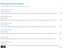 Tablet Screenshot of free-pictures-of-tattoos.blogspot.com