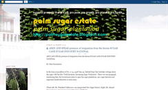 Desktop Screenshot of palmsugarestate.blogspot.com
