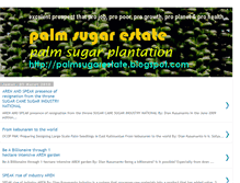 Tablet Screenshot of palmsugarestate.blogspot.com
