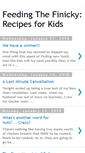 Mobile Screenshot of feedingthefinicky.blogspot.com