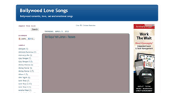 Desktop Screenshot of just-love-songs.blogspot.com