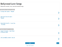 Tablet Screenshot of just-love-songs.blogspot.com