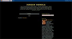 Desktop Screenshot of jurgenhomola.blogspot.com