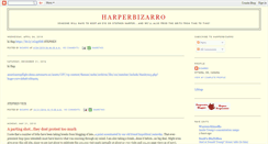 Desktop Screenshot of harperbizarro.blogspot.com