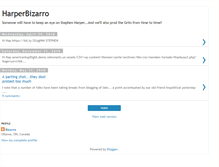 Tablet Screenshot of harperbizarro.blogspot.com