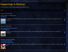 Tablet Screenshot of happeningsinpakistan.blogspot.com