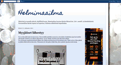 Desktop Screenshot of helmimaailmaan.blogspot.com