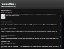 Tablet Screenshot of persianhorse.blogspot.com