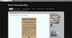 Desktop Screenshot of molegenealogy.blogspot.com