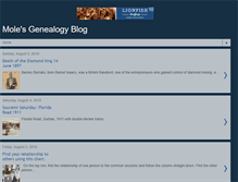 Tablet Screenshot of molegenealogy.blogspot.com