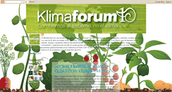 Desktop Screenshot of klimaforum10.blogspot.com