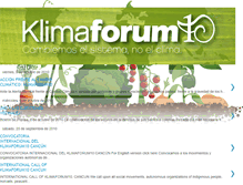 Tablet Screenshot of klimaforum10.blogspot.com
