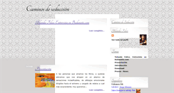 Desktop Screenshot of caminosdeseduccin.blogspot.com