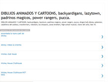 Tablet Screenshot of dibujosanimadosycartoons.blogspot.com