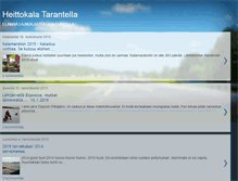 Tablet Screenshot of heittokalatarantella.blogspot.com