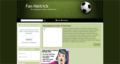 Desktop Screenshot of fanhattrick.blogspot.com