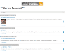 Tablet Screenshot of mammazeroventi.blogspot.com