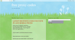 Desktop Screenshot of preshproxy.blogspot.com