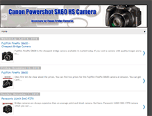 Tablet Screenshot of canon-powershot-sx10is.blogspot.com