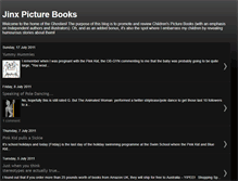 Tablet Screenshot of jinxpicturebooks.blogspot.com