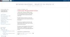 Desktop Screenshot of murders-mystery.blogspot.com