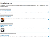Tablet Screenshot of fotografujemy.blogspot.com