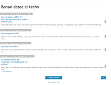 Tablet Screenshot of bonsaideltecho.blogspot.com