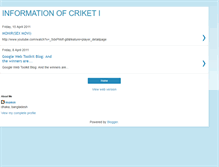 Tablet Screenshot of momin-informationofcriketi.blogspot.com