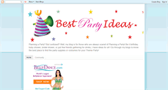 Desktop Screenshot of best-party-ideas.blogspot.com