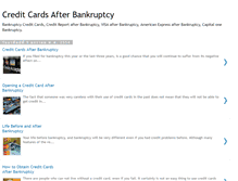 Tablet Screenshot of creditcardsafterbankruptcy.blogspot.com