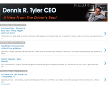 Tablet Screenshot of dennistylerceo.blogspot.com