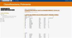 Desktop Screenshot of classificacionsbttprades.blogspot.com