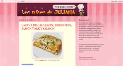 Desktop Screenshot of losguisosdejuliana.blogspot.com