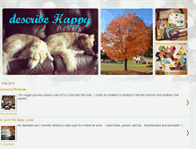 Tablet Screenshot of describehappy.blogspot.com