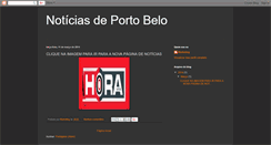 Desktop Screenshot of noticiasdeportobelo.blogspot.com