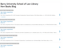 Tablet Screenshot of barrylawlibrary.blogspot.com