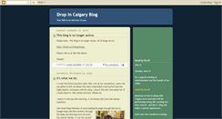 Desktop Screenshot of dropincalgary.blogspot.com