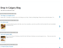 Tablet Screenshot of dropincalgary.blogspot.com