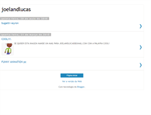 Tablet Screenshot of joelandlucas.blogspot.com