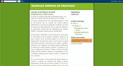 Desktop Screenshot of deinvasaempresadeprestigio.blogspot.com