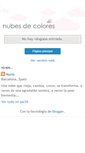 Mobile Screenshot of lasnubessondecolores.blogspot.com