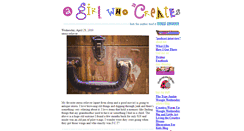 Desktop Screenshot of agirlwhocreates.blogspot.com