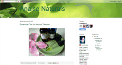 Desktop Screenshot of anaisenaturals.blogspot.com