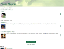 Tablet Screenshot of anaisenaturals.blogspot.com